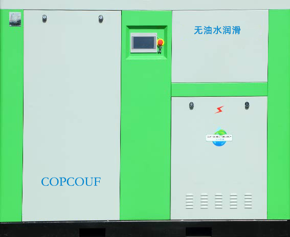 在使用過程中，如何正確操作無油水潤滑空壓機以確保安全和性能？